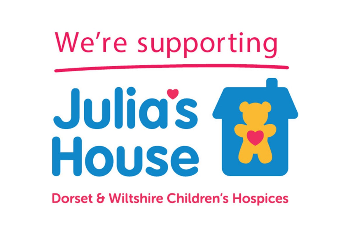 Image explaining that we're sponsoring Julia's House charity